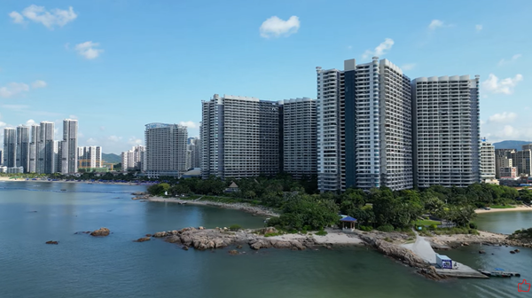 Прекрасное место для жизни у моря на юге Китая (Silver Beach)